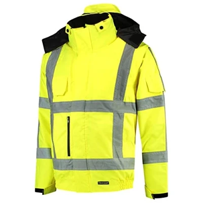 Afbeelding van Tricorp Hi Vis Pilotjack Jas RWS 403006 Geel Maat 5XL