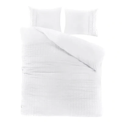 Afbeelding van Papillon Hudson Dekbedovertrek Eenpersoons 240x200/220 cm Wit