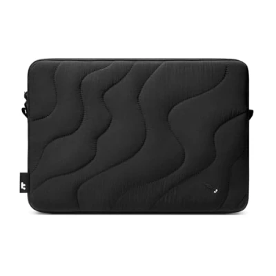 Afbeelding van tomtoc 360 beschermhoes voor 13 inch MacBook Air 2024 2018 M3/A3113 M2/A2681 M1/A2337, Pro M2/A2686 M1/A2338 2023 2016, licht, zacht, puffy laptophoes