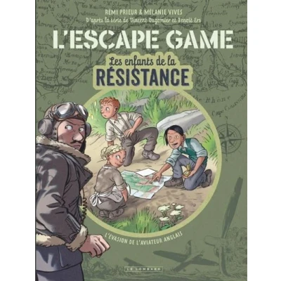 Image de L&#039;Escape Game Les Enfants de la Résistance Tome 1 l évasion aviateur anglais
