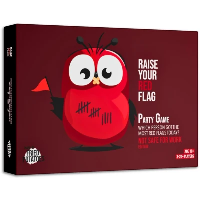 Afbeelding van Raise Your Red Flag: Not Safe For Work Editie (18+ NSFW) Party Game &amp; Ultieme IJsbreker Ontdek Wie De Meeste Flags Heeft Engelstalig