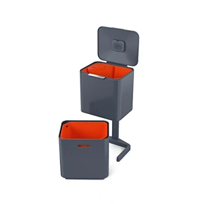 Afbeelding van Joseph Totem Max Prullenbak 60 Liter Donkergrijs