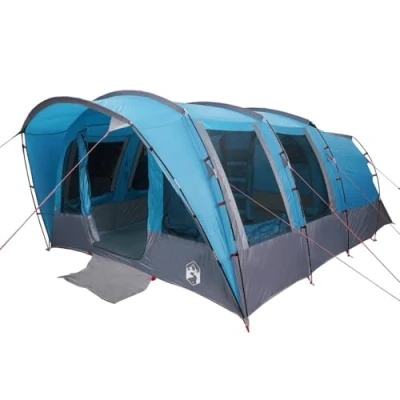 Afbeelding van vidaXL Tunneltent voor gezin 8 persoons waterdicht blauw