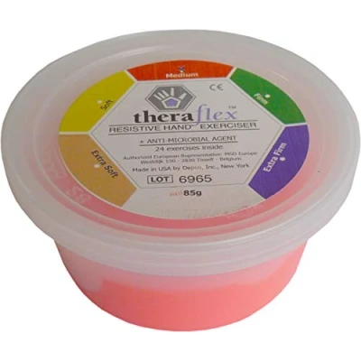 Afbeelding van Theraflex putty 85 gr Medium Roze