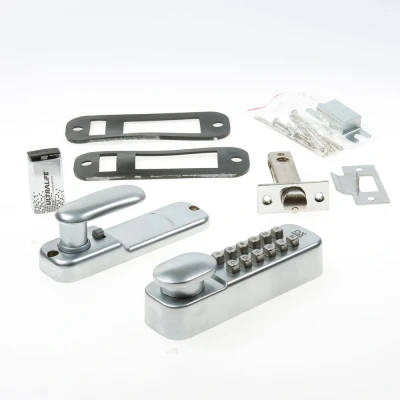 Afbeelding van Dulimex KNSV 1155 SCP Mechanisch codeslot inbouw nachtschoot en vastzetter 0163.411.5507