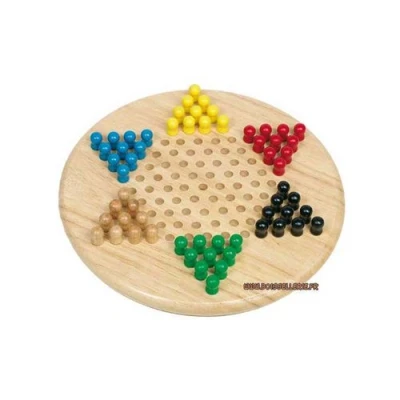 Image de Jeu de Dames Chinoises en bois