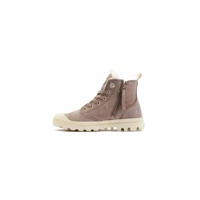 Afbeelding van Palladium Pampa HI ZIP WL Veterboots, Dames, Maat: 36, Brown Leer