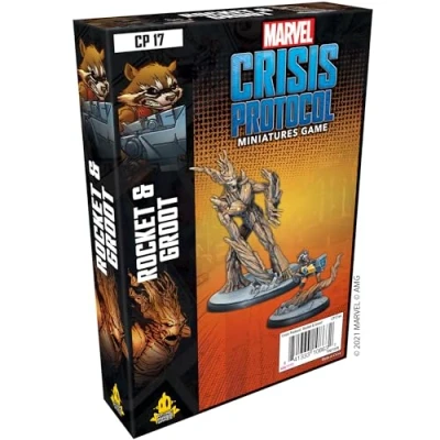 Afbeelding van Atomic Mass Games Mcp: Rocket En Groot (engels) Figuur Veelkleurig