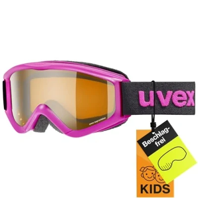 Afbeelding van uvex Speedy Pro unisex jeugd skibril, roze, één maat.