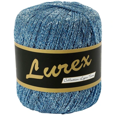 Afbeelding van Lurex Glitter Garen Lichtblauw, 160m