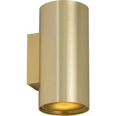 Afbeelding van QAZQA Design wandlamp goud rond 2 lichts Sab Honey