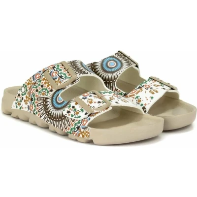 Afbeelding van GOBY Colored Eye Slipper Handgemaakt Premium Kwaliteit Maat 36