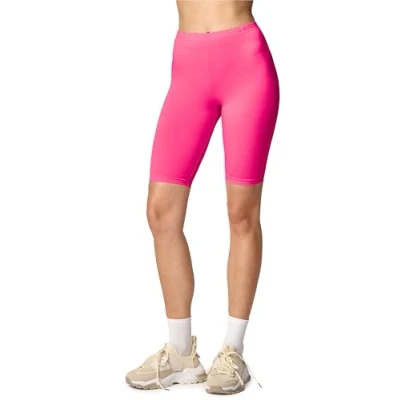 Afbeelding van Merry Style MS MS10 145 LE Dames Leggings Sport Vrijetijdsbroek Kort Viscose Sporbroek Yogabroek Beige XS