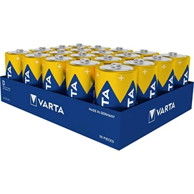 Afbeelding van Varta Longlife Power D batterij (mono) Alkaline 1.5 V 15800 mAh 20 stuk(s)