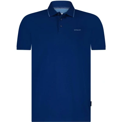 Afbeelding van State of Art Polo Pique Kobalt blauw M