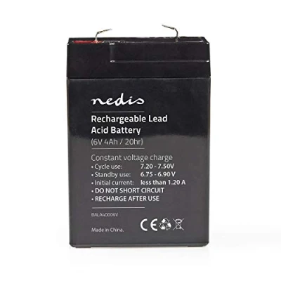 Afbeelding van Loodaccu Nedis (6 V, 4.000 mAh)