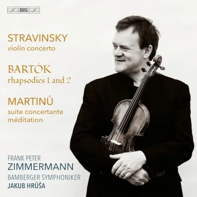 Afbeelding van Frank Peter Zimmermann, Bamberger Symphoniker, Jakub Hrůša Igor Stravinsky, Bartók &amp; Martinů (Super Audio CD)