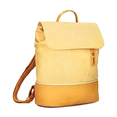 Afbeelding van zwei Rugzak Jana JR13 Nubuk Cappuccino Beige