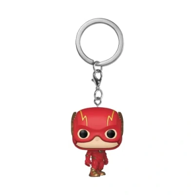 Afbeelding van Funko Pop! Sleutelhanger: DC The Flash Comics Vinyl minifiguur om te verzamelen fancy sleutelhanger kerstcadeau cadeau idee Officiële producten Comic Books Fans