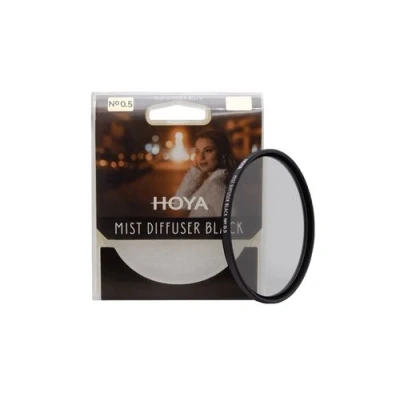 Image de Filtre d&#039;objectif diffuseur de brume 82mm Hoya N05 pour Appareil photo Réflex Noir