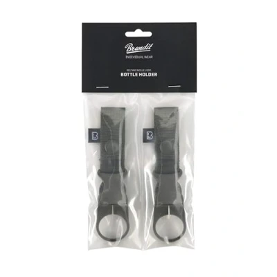 Afbeelding van Brandit Belt and Molle Loop Bottle Holder, olijf, 2 stuks