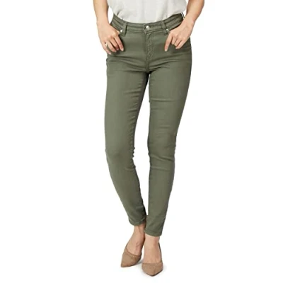 Image de Amazon Essentials Jean moulant pour femme, Light Olive, taille 10 court