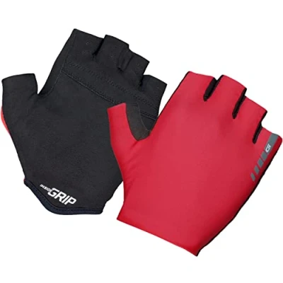 Afbeelding van GripGrab Aerolite InsideGrip Korte Vinger Zomer Race Fietshandschoenen zonder Padding Rood Unisex Maat XL