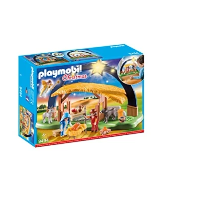 Image de Playmobil Christmas La magie de Noël 9494 Crèche avec illumination