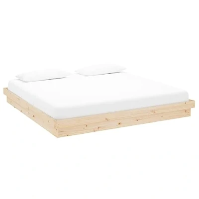 Afbeelding van vidaXL Bedframe massief hout 200x200 cm