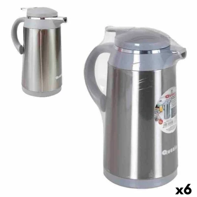 Afbeelding van Thermische Kan Quttin (1 L) Staal 20 x 13 27 cm (6 Stuks)