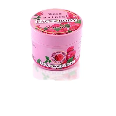 Afbeelding van Bulfresh Gezicht en body creme roos 300 ml Rose Natural of Bulgaria
