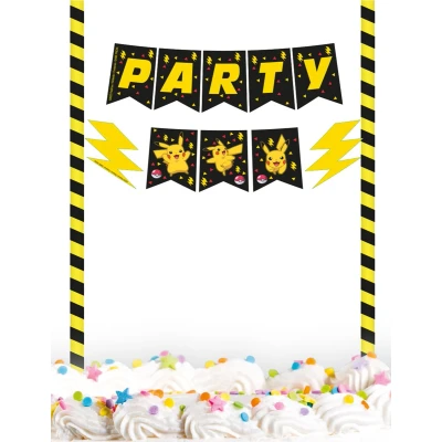 Afbeelding van Pokemon Pikachu Cake Topper per stuk