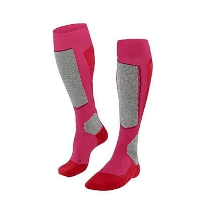 Afbeelding van FALKE SK2 Intermediate Vegan dames skiing kniekousen roze (rose) Maat: 37 38