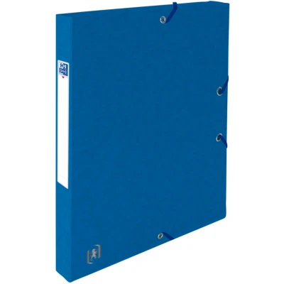 Afbeelding van Elastobox Oxford Top File+ A4 25mm blauw