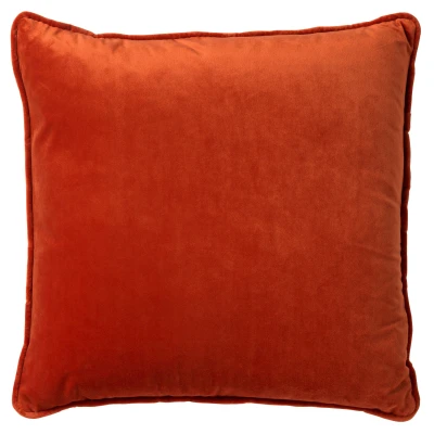 Afbeelding van Dutch Decor FINNA Sierkussen 45x45 cm met kussenhoes van 100% gerecycled polyester Eco Line collectie Potters Clay oranje