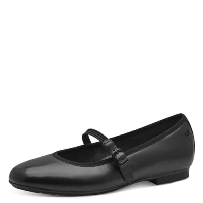 Afbeelding van Tamaris COMFORT Dames Ballerina 8 82107 44 001 Wide Fit Maat: 36 EU