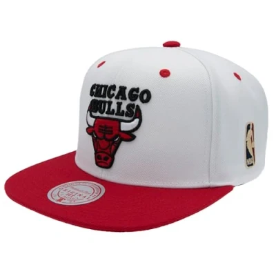 Afbeelding van Mitchell &amp; Ness Bulls Special Snapback Nostalgische NBA HWC Chicago wit/rood, Wit/Rood