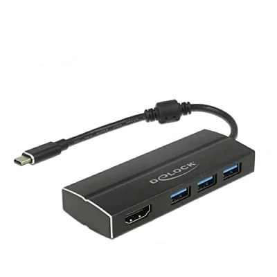 Afbeelding van USB C adapter / naar HDMI kabel 0.2 m Delock