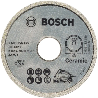 Afbeelding van Bosch Accessories 2609256425 Diamanten doorslijpschijf Diameter 65 mm 1 stuk(s)