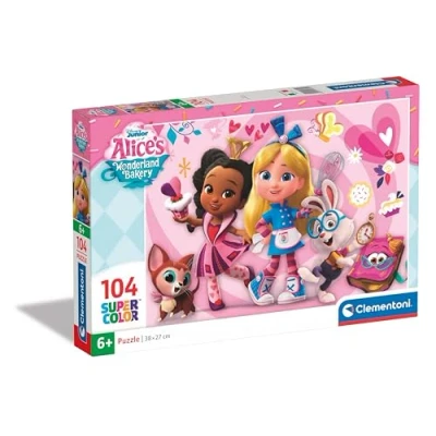 Afbeelding van Clementoni Pzl 104 Alice Bakkerij Disney