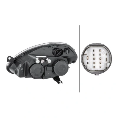 Afbeelding van Hella Koplamp Lancia Y 09/06 Rechts H7/H3 1EB 270 521 441