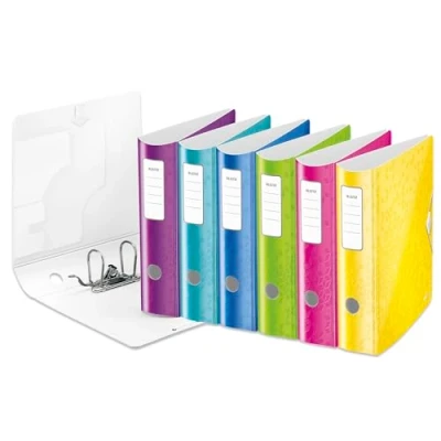 Afbeelding van Leitz WOW ordner Active, geassorteerde kleuren, rug van 8,2 cm 10 stuks