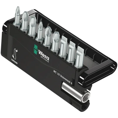 Afbeelding van Wera 10 delige bit check universal bitset