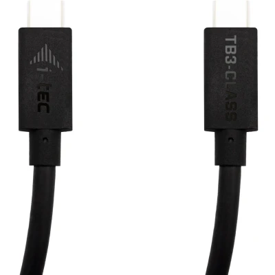 Afbeelding van USB C kabel i Tec TB3CBL150CM 1,5 m Zwart