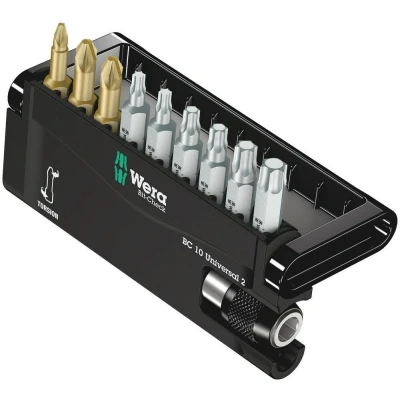 Afbeelding van Wera 10 delige universele bitset Bit Check Universal 2
