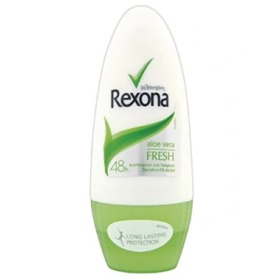 Afbeelding van Rexona Set van 3 roll on deodorant voor dames &quot;Fresh Aloe Vera&quot; (wit) 50 ml