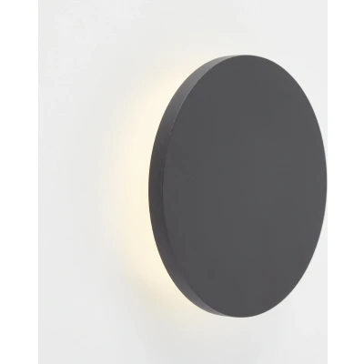Afbeelding van Brilliant Shadow Wandlamp LED 6W 3000K Rond Zwart