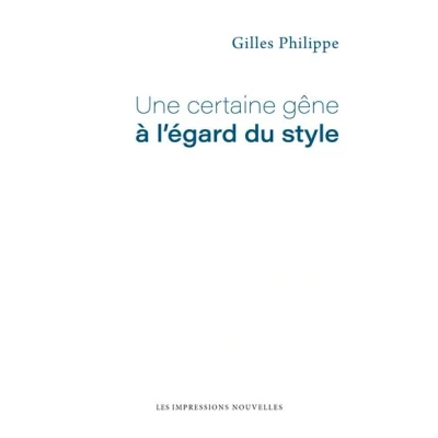 Image de Une certaine gêne à l’égard du style