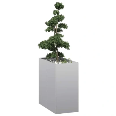 Afbeelding van vidaXL Plantenbak 40x80x80 cm gegalvaniseerd staal
