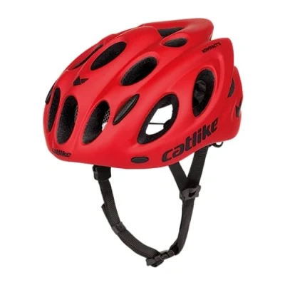 Afbeelding van Buzaglo Helm Kompact&#039;o maat M 55 58cm rood mat